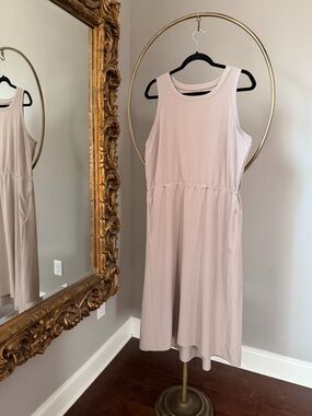 Beige Athletic Dress